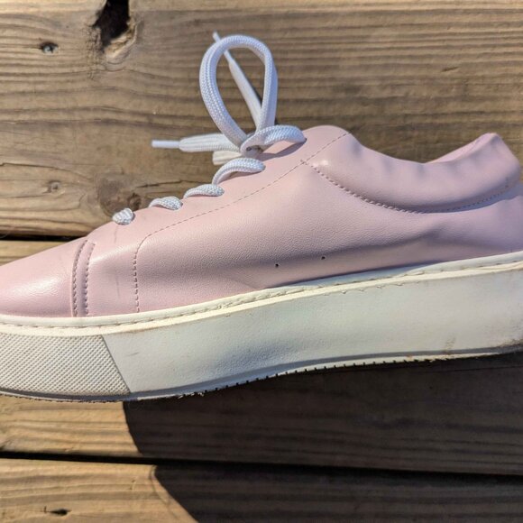 Ganni pink platform sneakers - Picture 2 of 4